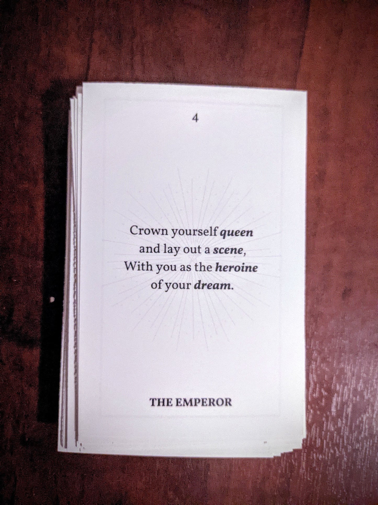 Tarot Cards of Feminist Poetry: DandeLION Tarot