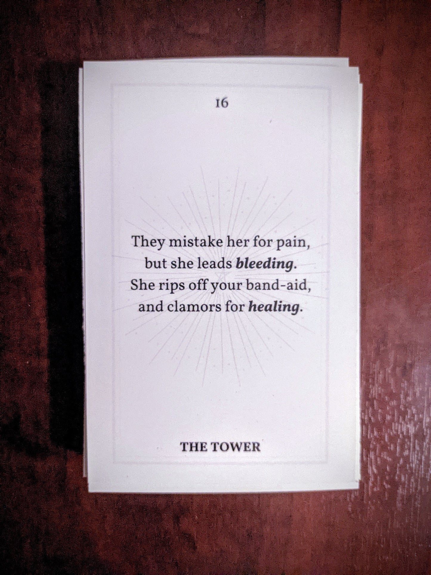 Tarot Cards of Feminist Poetry: DandeLION Tarot